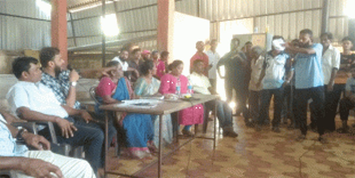 Tensions flare at Vere-Vagurme gram sabha over Shitolem Lake Development Project