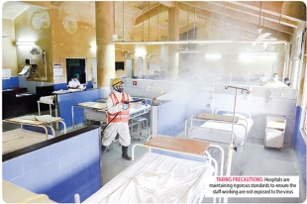 Thank you dotors: They who tackle the virus, head on with body and soul