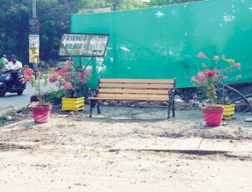 Thanks for beautifying entrance of Khareband road 1 Thanks for beautifying entrance of Khareband road