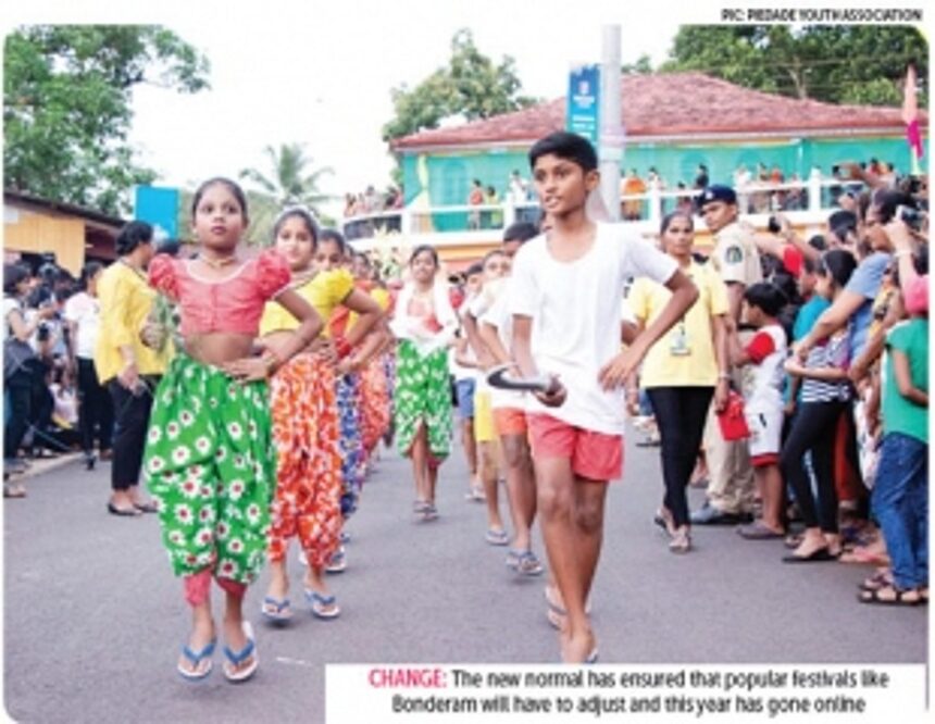 The Bonderam flag will be raised online this year