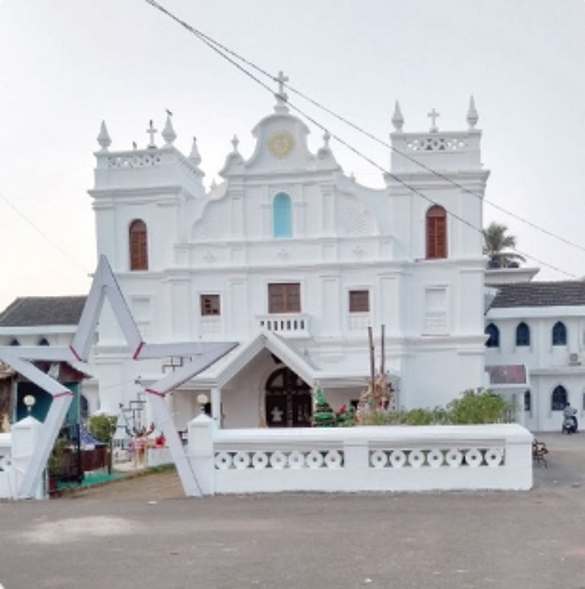 The Church of Nagoa de Salcete
