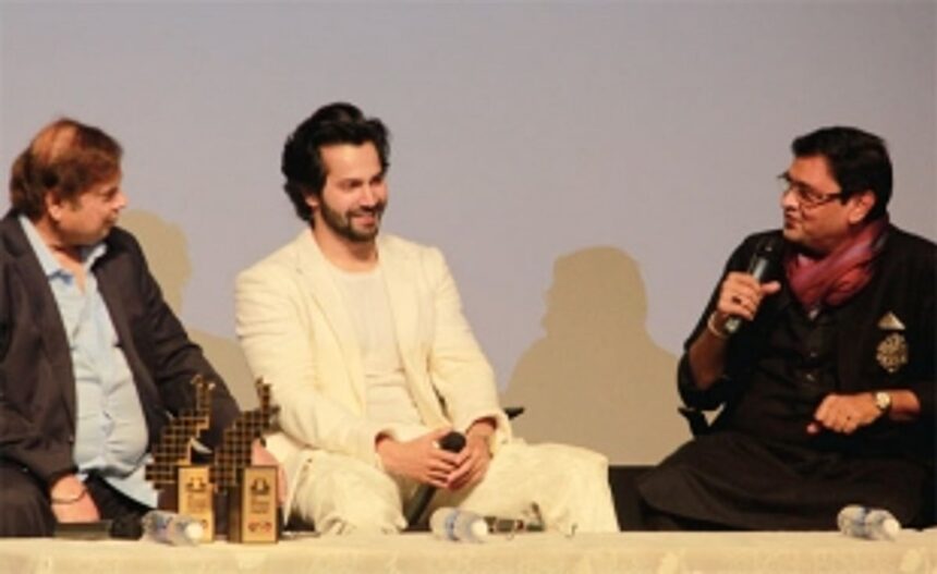 The Dhawans set father-son goals at IFFI 1 The Dhawans set father-son goals at IFFI