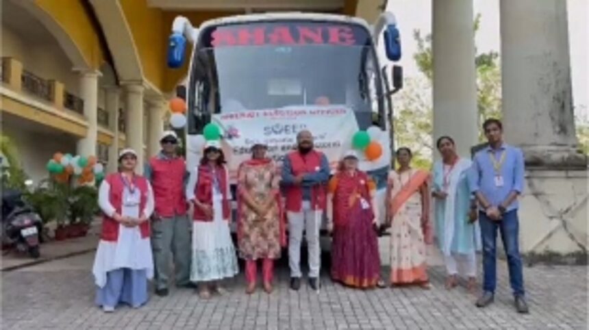 The Election Icon rally flagged off to create awareness for the upcoming Lok Sabha election