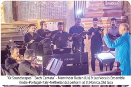 The Fourth Annual Ketevan World Sacred Music Festival, which was held in Old Goa last month, delighted audiences with their rhythmic music
