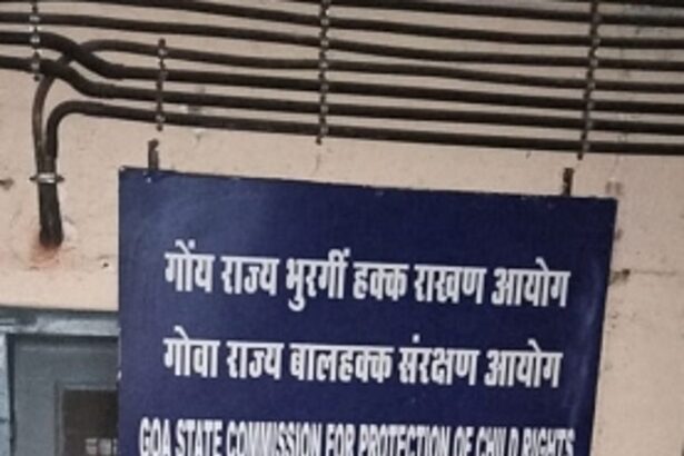 The Goa Child Rights Commission is a tiny two-room govt flat that has no internet or phone connectivity