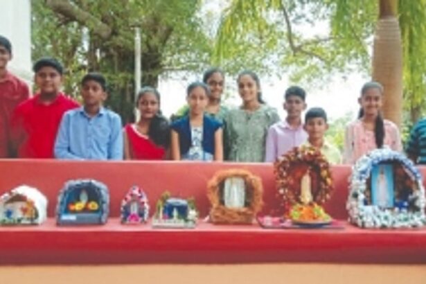 The Holy Rosary and Grotto Presentation held at St Bartholomew’s Church