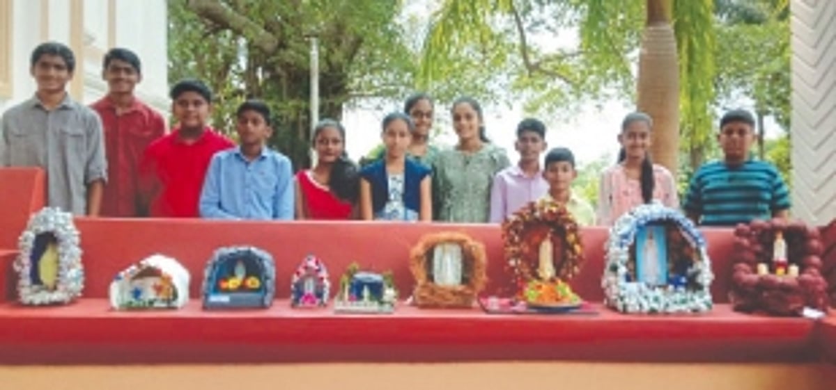 The Holy Rosary and Grotto Presentation held at St Bartholomew’s Church