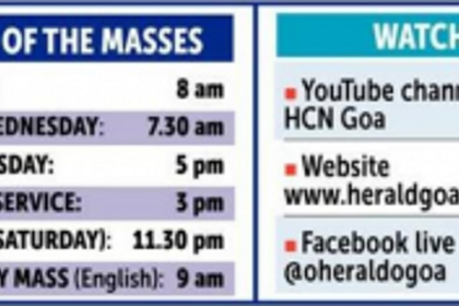 The Holy Week, on Herald's digital channels