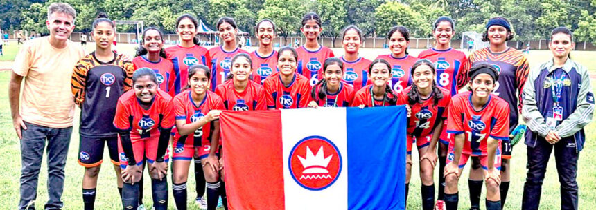 The King’s School U-17 girls storm into semi-finals with unbeaten run 1 The King’s School U-17 girls storm
into semi-finals with unbeaten run