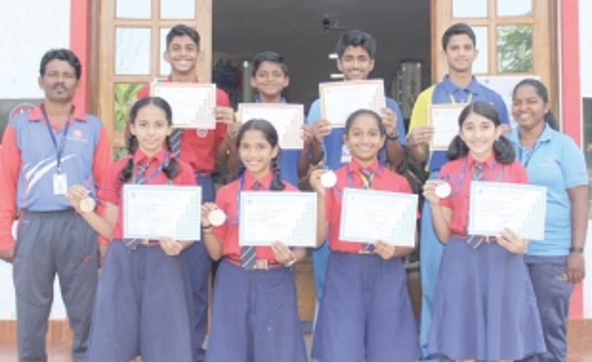The King’s School bags CBSE National rope skipping silver medal