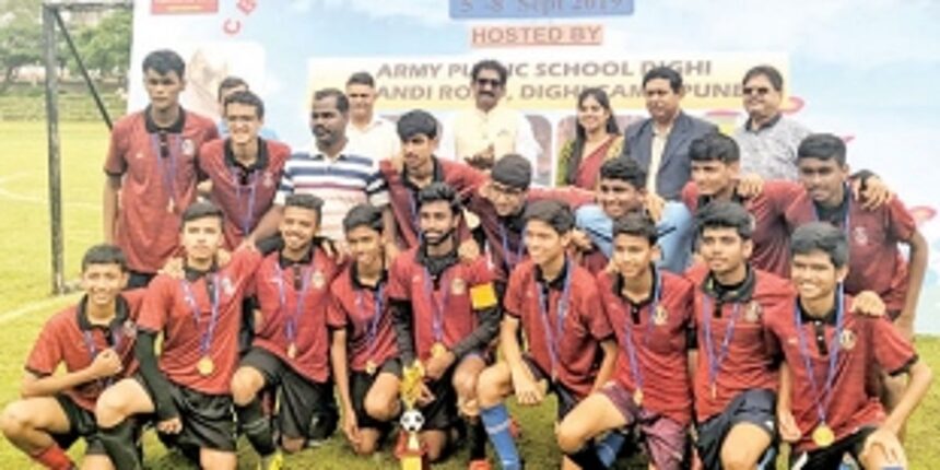 The Navy School emerge victorious