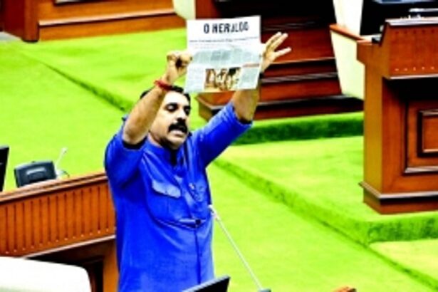 The Voice of Goa, O Heraldo’s the light in a powerless Goan’s home in Quepem