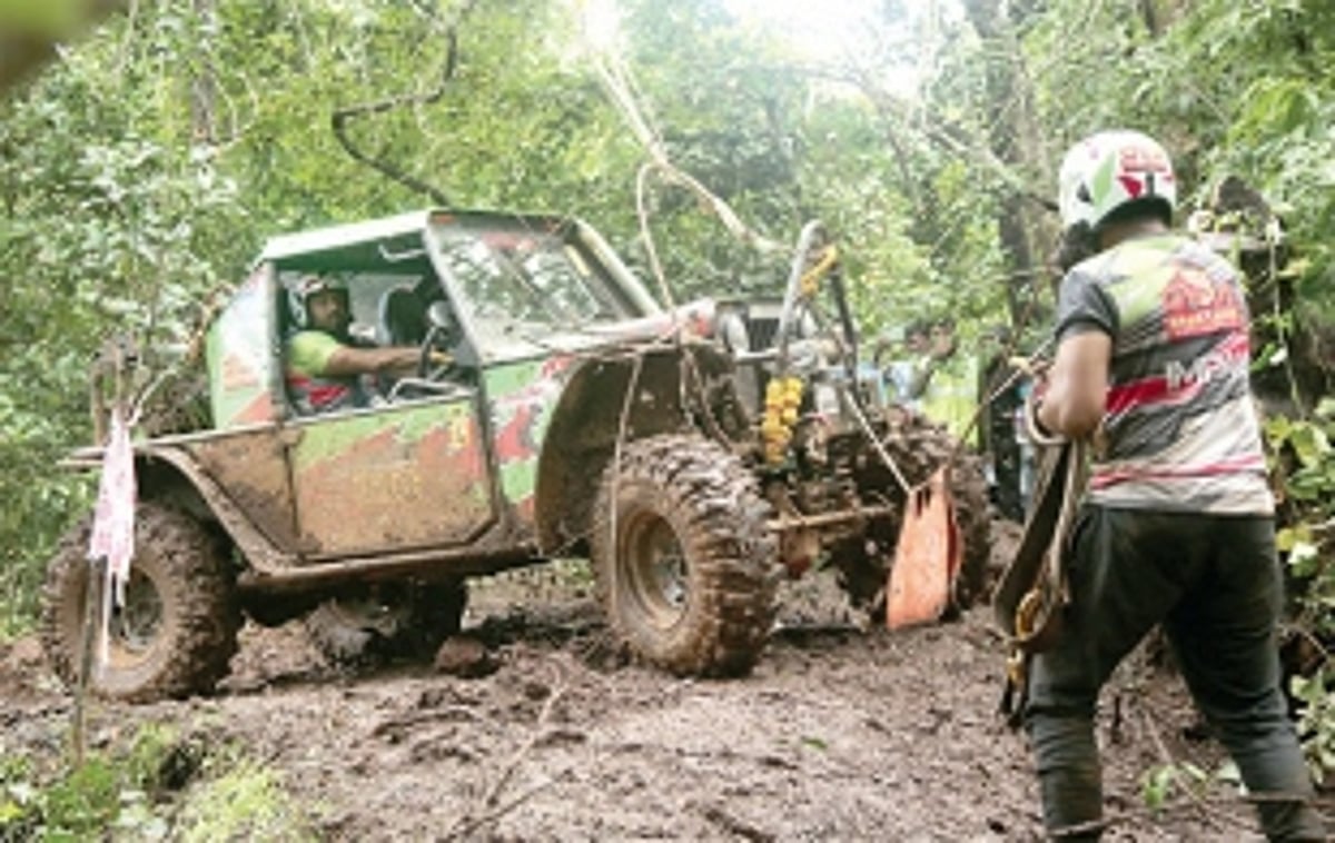 The boys and their toys are out to play