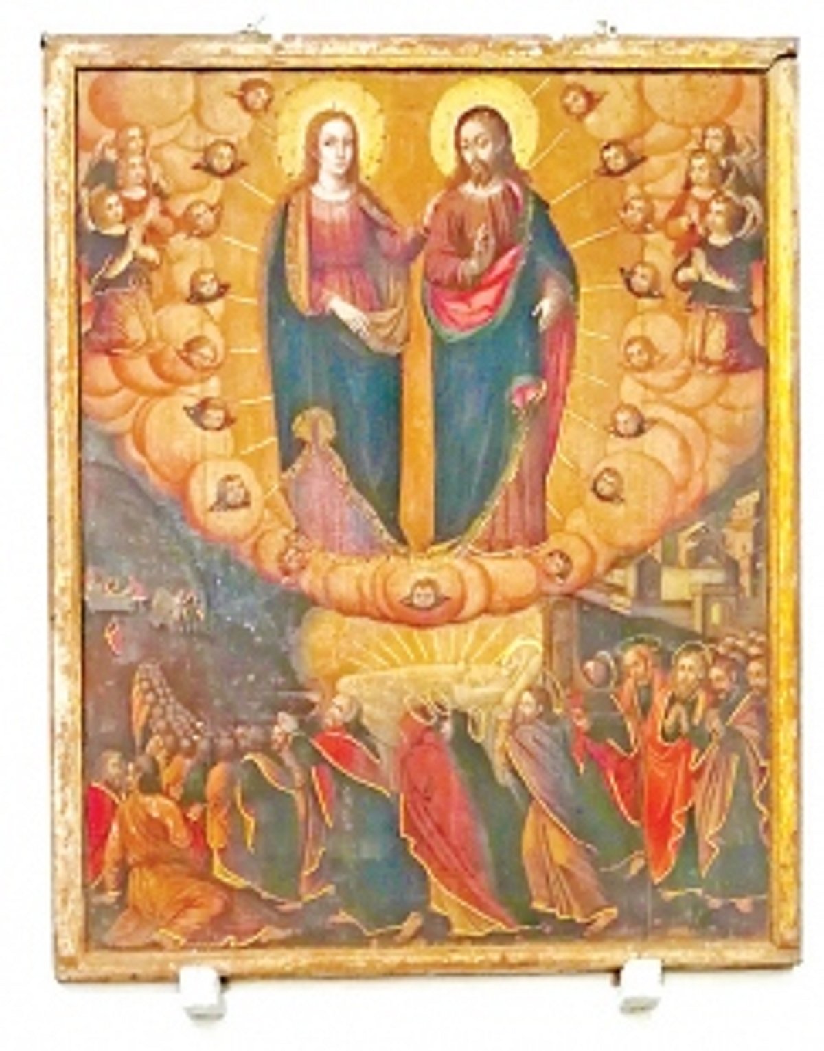 The challenging science of conserving  Indo-Portuguese paintings