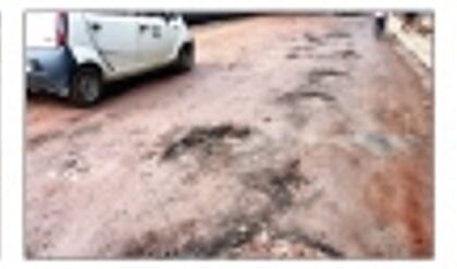 The city is caving in, filling roads with rubble fails and will fail