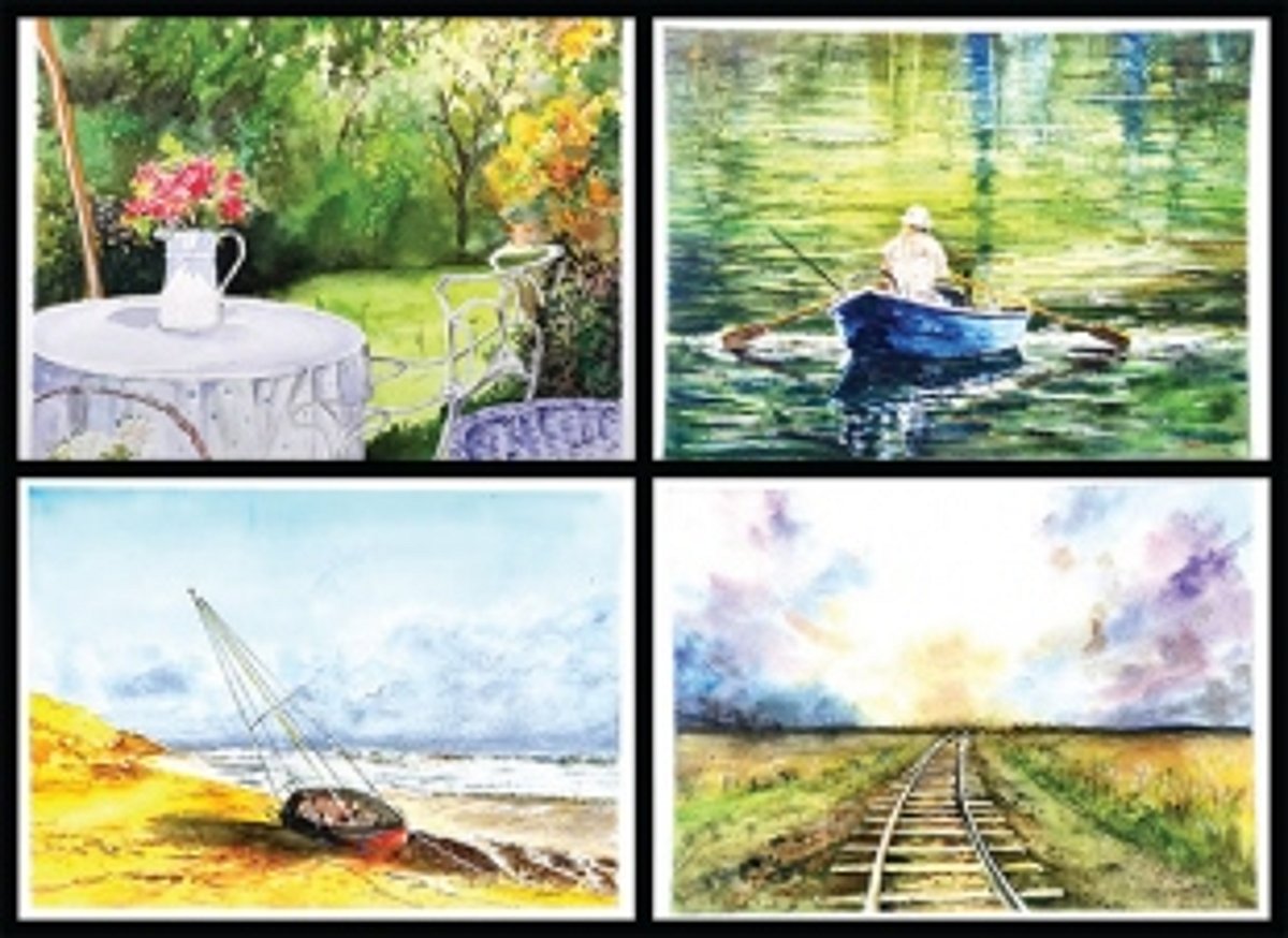 The colours and hues of abstract reality