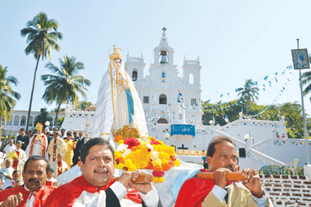 The feast of Our Lady of Immaculate Conception was celebrated with great fervor and pomp at  Panjim on Monday.