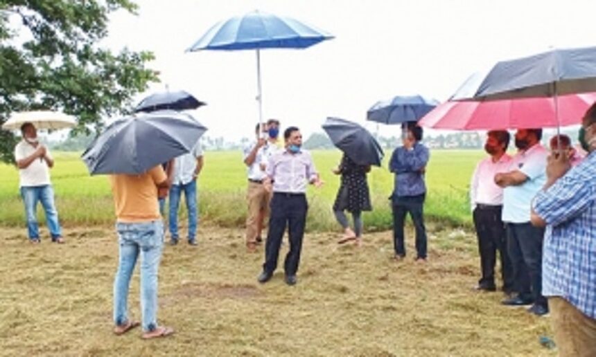 The fields of Majorda, sprout fresh seeds of people’s protest against draconian projects