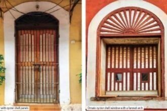 The glorious days of the ornate oyster shell windows