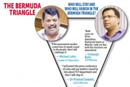 The gloves are off: It’s Rane vs Lobo in the political boxing ring, as CM watches