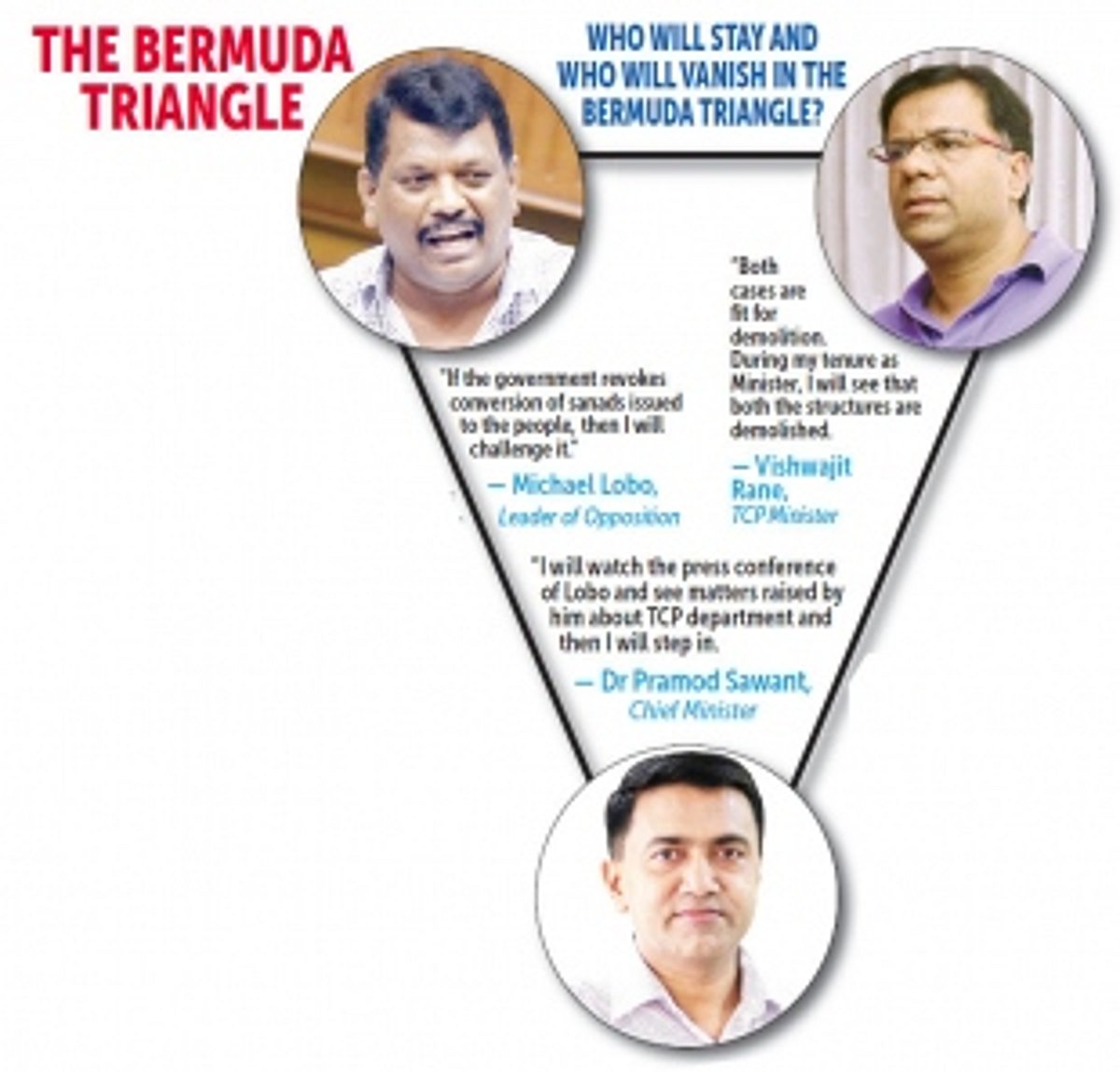 The gloves are off: It’s Rane vs Lobo in the political boxing ring, as CM watches