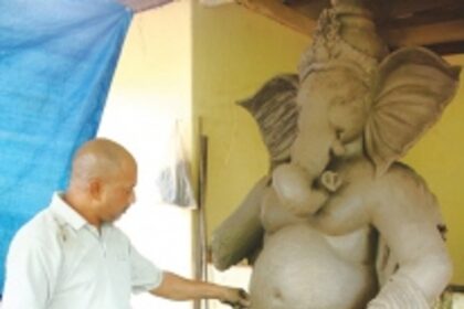 The idol makers of the temple town