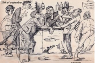 The ironic side of cartooning