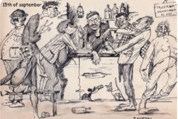 The ironic side of cartooning
