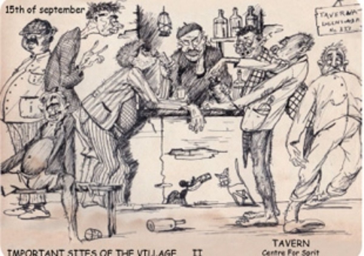 The ironic side of cartooning
