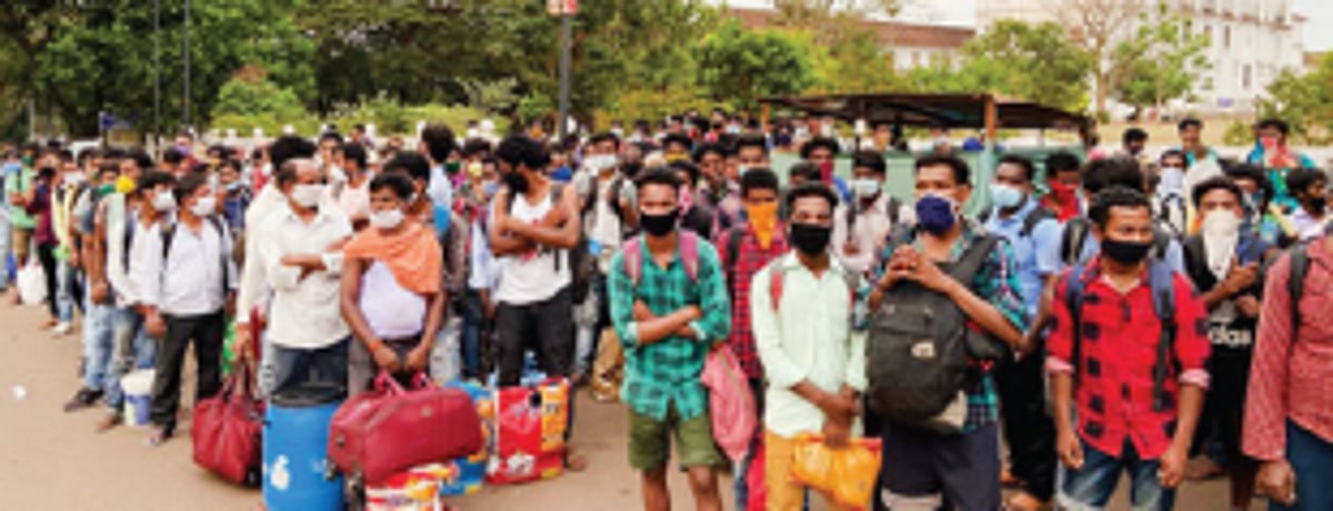 The migrant workers... a most vulnerable lot during lockdown