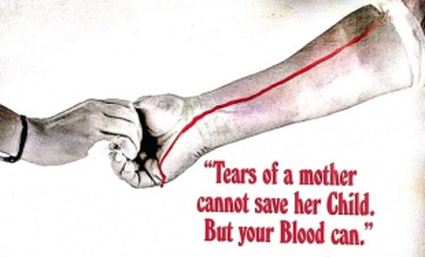 The need to donate blood to save lives