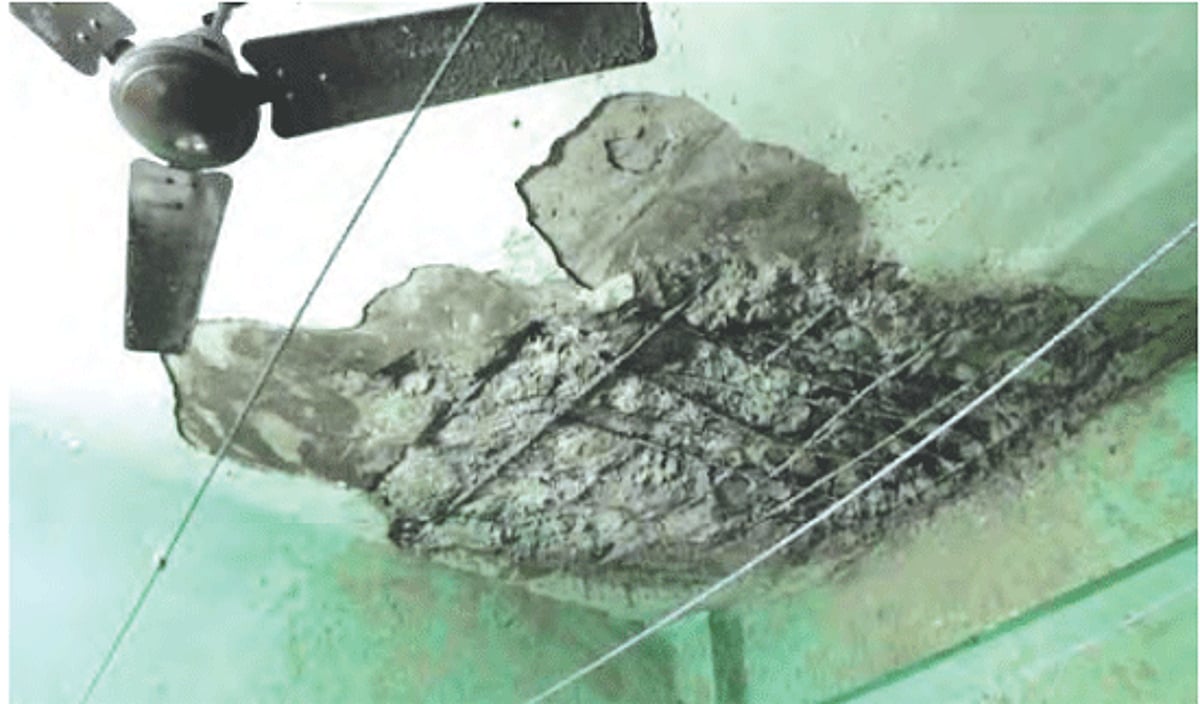 The pathetic state of Junta quarters at Pajifond