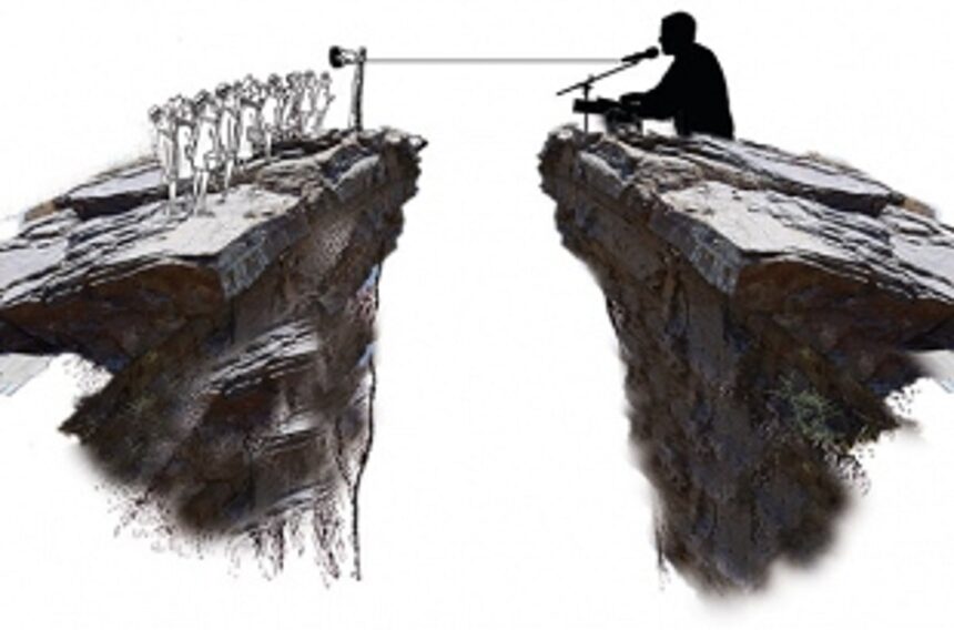 The problem is the politician, not the people