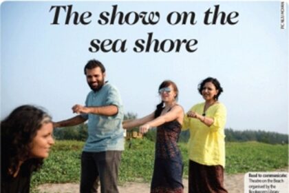 The show on the sea shore