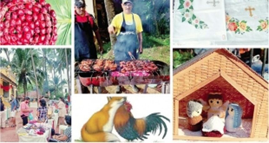 The spirit of Xmas at the ‘Made in Saligao” market