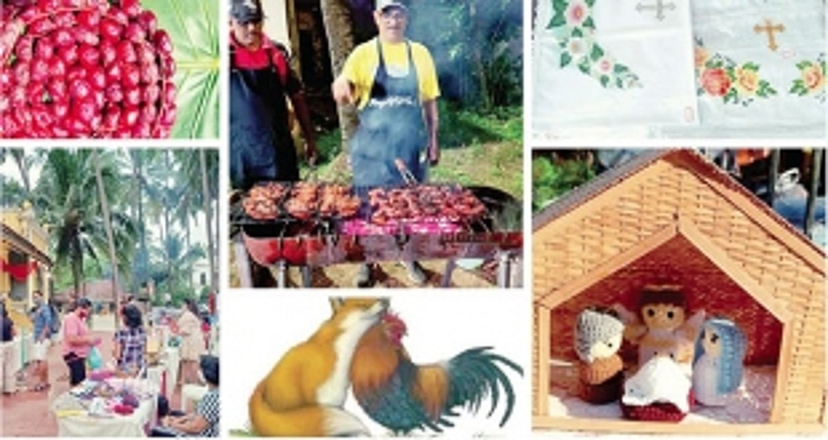 The spirit of Xmas at the ‘Made in Saligao” market