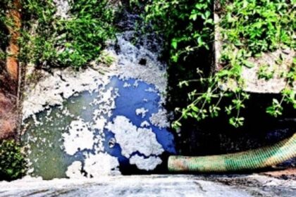 The stink is official: Govt contractor caught red-handed for releasing raw sewage into nullah