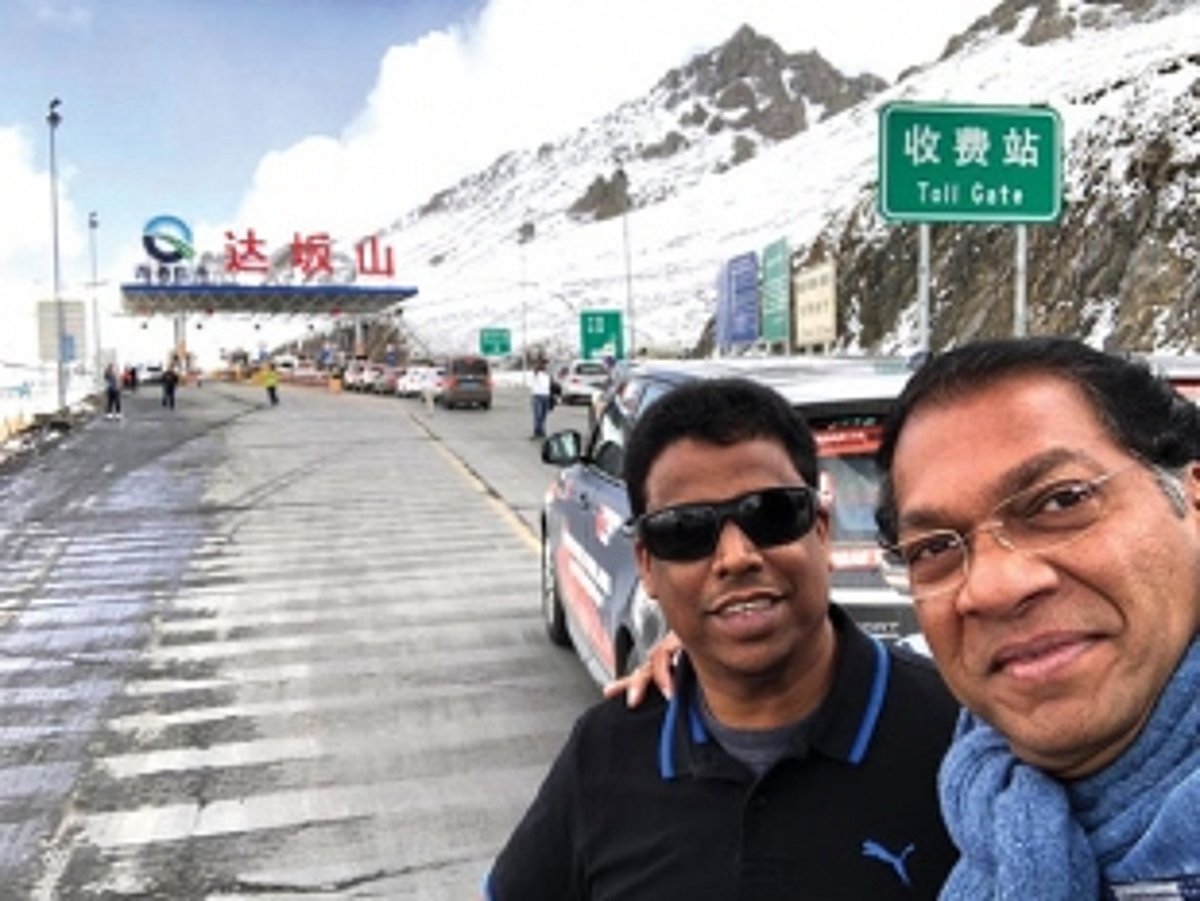 The thrill of a road trip, through 18 countries!
