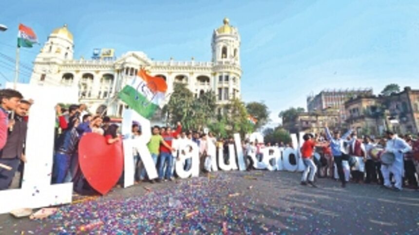 The wait is finally over for heir apparent Rahul