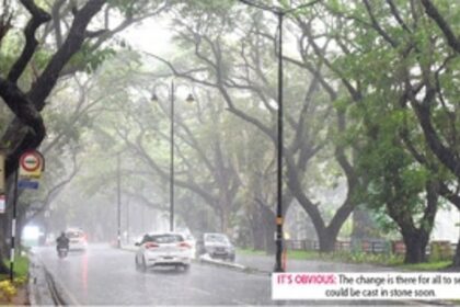 The weather is changing and how