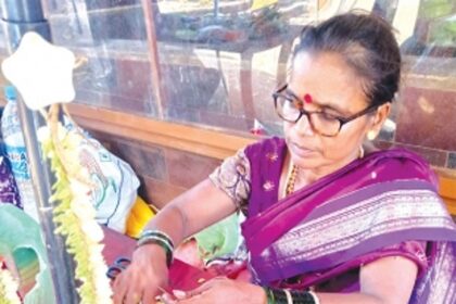 The women who craft fragrant mogra garlands for Shirgao’s famous Lairai Devi zatra