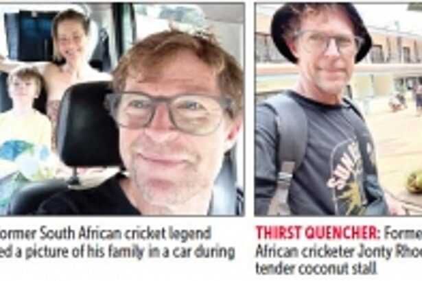 The world’s best ever fielder Jonty Rhodes & fly have moved to Agonda
