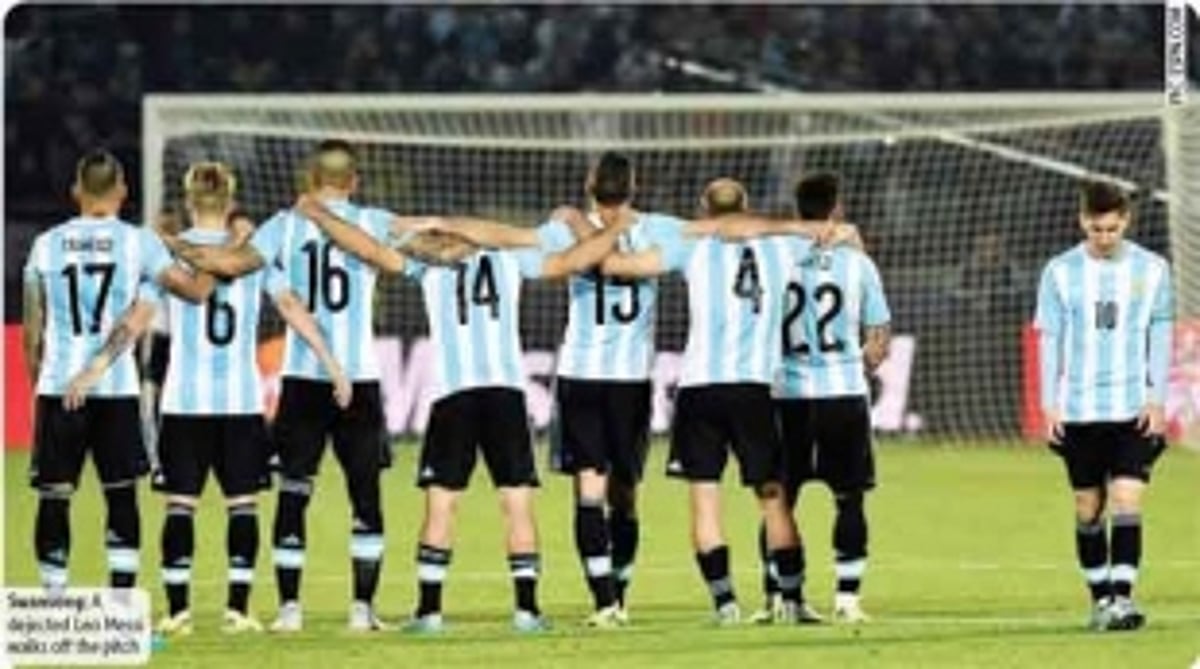 The ‘little flea’ hangs up his Argentinian boots