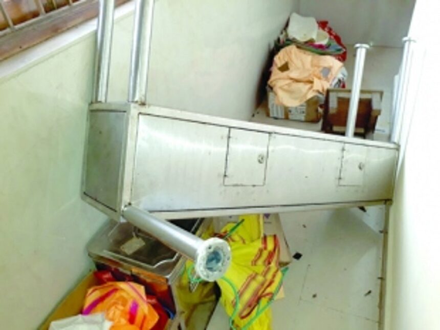 Theft attempt at Sancoale temple