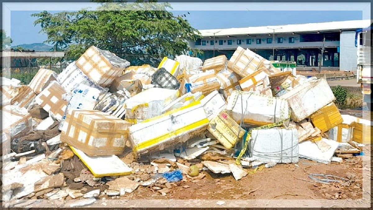 Thermocol Waste Continues to Plague Margao Fish Market Despite Court Orders