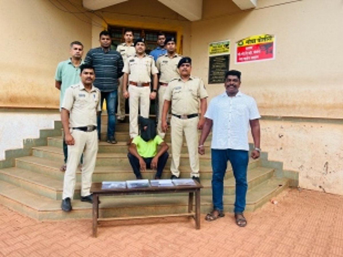Thief nabbed at Morjim, stolen phones worth Rs 3.5 lakh recovered