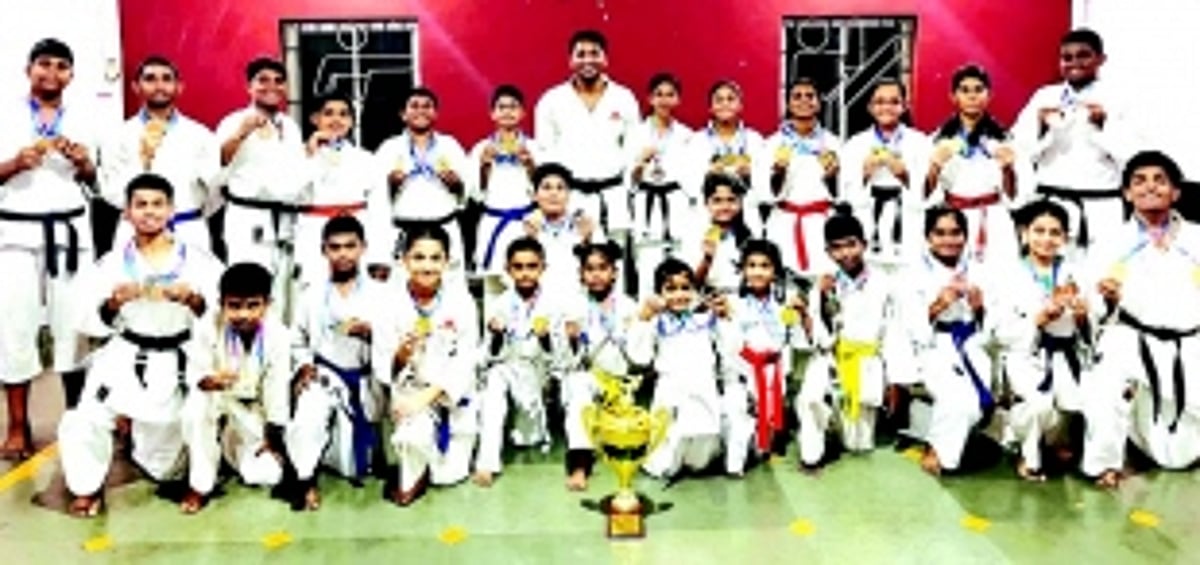 Thivim Karate DOJO emerge champions