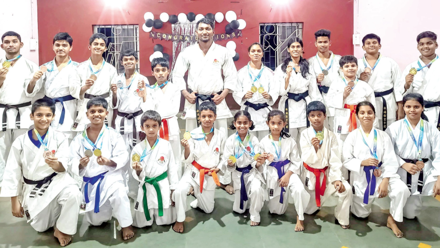 Thivim Karate Dojo Wins 29 Medals at IJKAI National Championship 1 Thivim Karate Dojo Wins 29 Medals at IJKAI National Championship