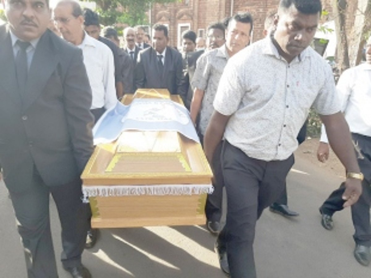 Thousands bid farewell to Anthony Rebello