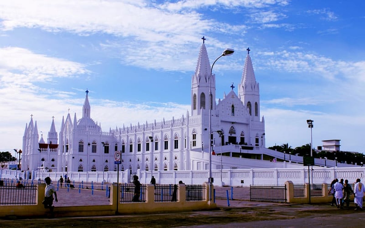 Thousands of Goans join pilgrims at
Vailankanni Basilica in Tamil Nadu